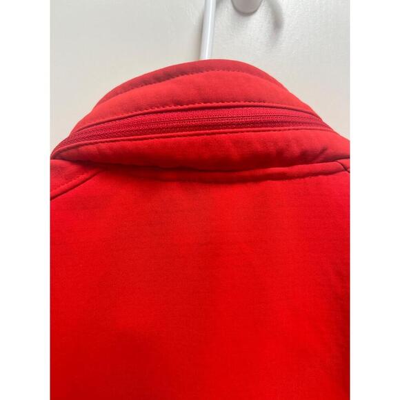 Nike Mens Size M Red Therma-Fit Full-Zip Athletic Jacket Team Logo Warm - Picture 4 of 9